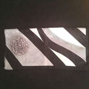 MEN'S POCKET SQUARE AND LAPEL PIN FLOWER #6.